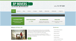 Desktop Screenshot of bpmovers.com